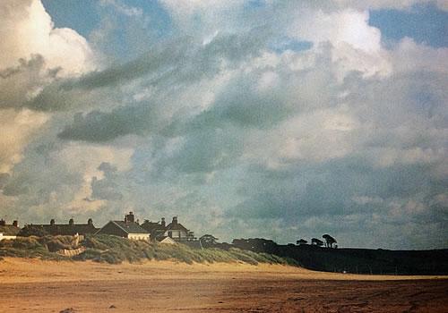 Photo Gallery Image - View from beach at Sandhills looking south, from "Instow -  A History"