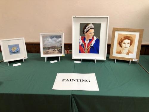 Photo Gallery Image - Painting entries- Community on Show. Photo credit Rachel Stenton