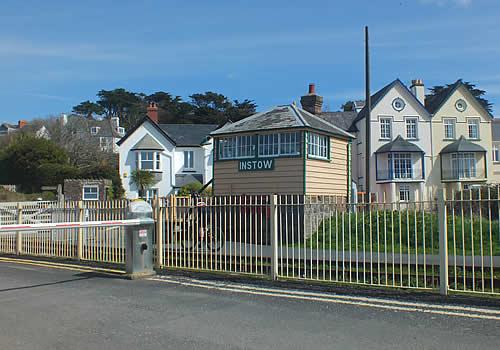 Photo Gallery Image - Tarka Trail running past the Signal Box